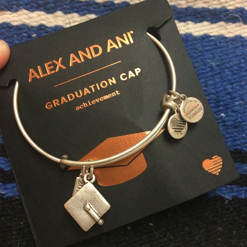 Alex and Ani 2018 graduation bracelet